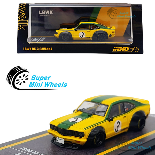 INNO64 1:64 LBWK RX-3 Savanna