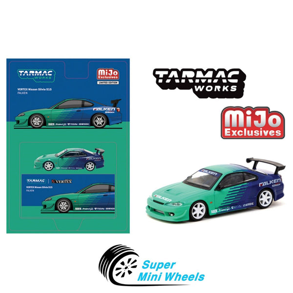 Tarmac Works 1:64 VERTEX Nissan Silvia S15 Falken Livery – Global64