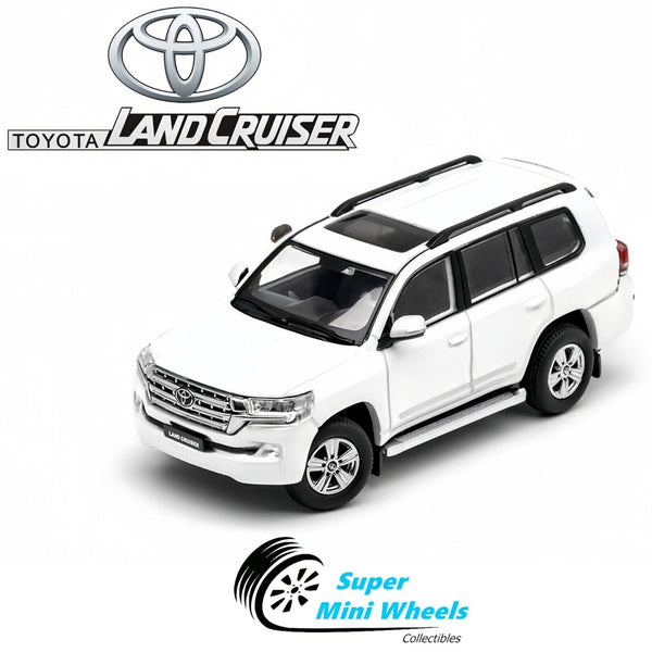 GCD 1:64 Toyota Land Cruiser LHD 2018 – White - Diecas Model