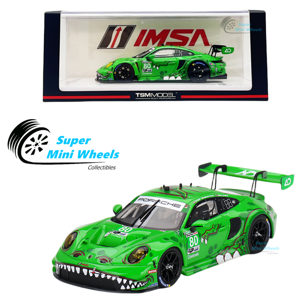 TSM-Model 1:43 Porsche 911 GT3 R #80 AO Racing 2023 IMSA Sebring 12 Hrs GTD