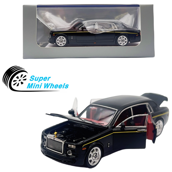 DCM 1:64 Rolls-Royce Phantom VII Black - Diecast Model