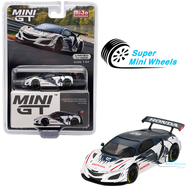 Mini GT 1:64 Honda NSX GT3 EVO AlphaTauri Yuki Tsunoda 2023 Red Bull #761