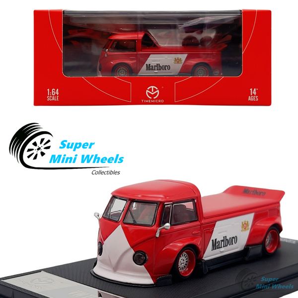 Time Micro 1:64 VW T1 Pickup Marlboro - Diecast Model