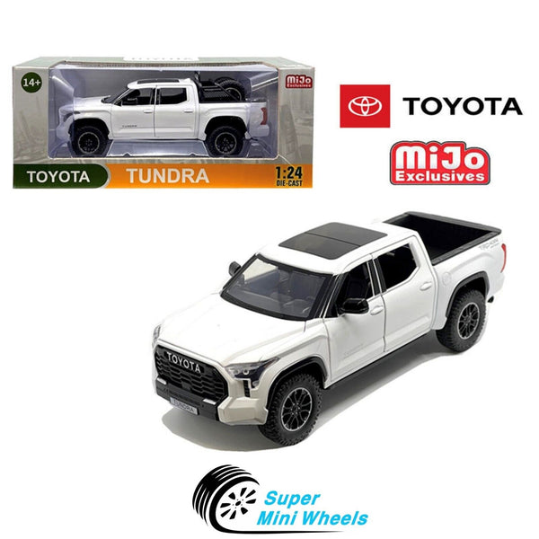 2023 Toyota Tundra TRD Off-Road 4×4 White 1:24 - MiJo Exclusives