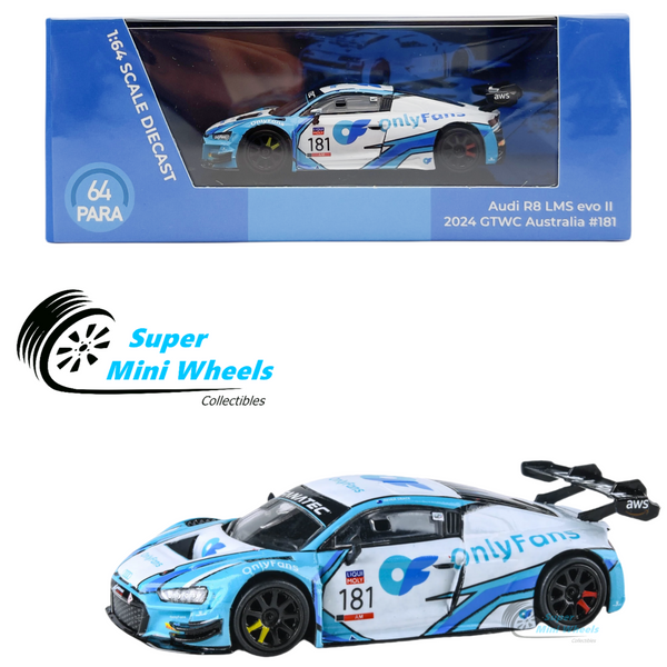 PARA64 - Audi R8 LMS Evo II - 2024 GTWC Australia MPC Onlyfans #181 - 1:64