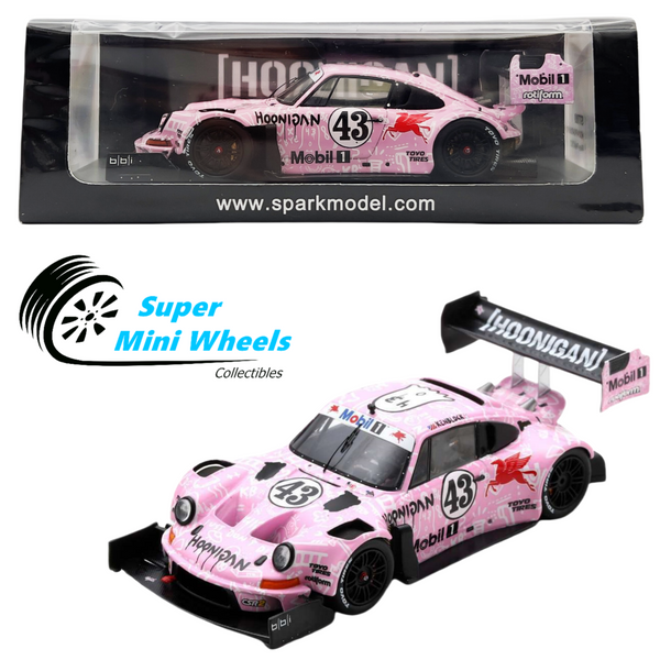 Spark 1:43 Hoonipigasus 911 NO.43 Pikes Peak 2022 Ken Block Pink #S7789