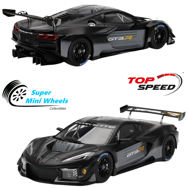 Top Speed 1:18 Chevrolet Corvette Z06 GT3.R 2023 Road America Test Car TS0542