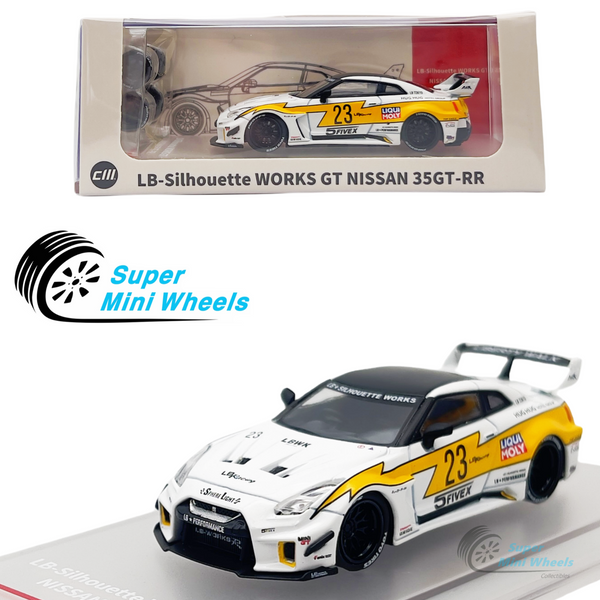 CM-Model 1:64 LB-Silhouette Works GT Nissan 35GT-RR #23