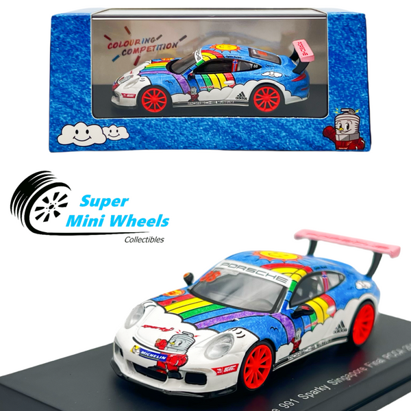 Sparky 1:64 Porsche 991 Sparky Singapore Final PCCA 2015