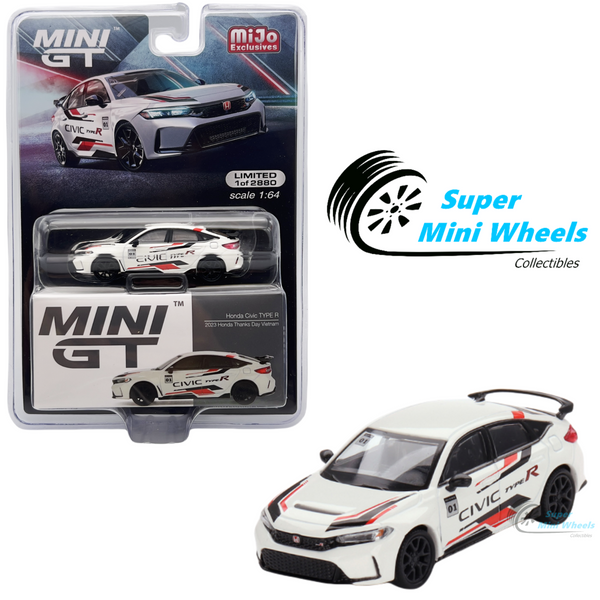 Mini GT 1:64 Honda Civic Type R 2023 Honda Thanks Day Vietnam #626