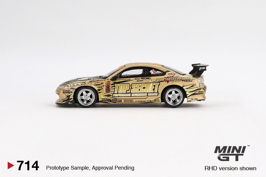 Top Secret Rims Mini GT 1:64 Nissan Silvia (S15) Top Secret D1GP #714 – Super Mini Wheels