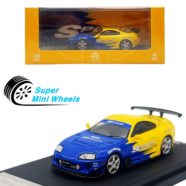 Time Micro 1:64 Toyota Supra A80Z  Spoon Sports - Diecast Model