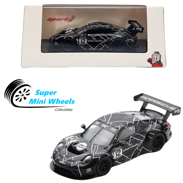 Sparky 1:64 Porsche 911 GT3 R GPX Racing NO.12 The Diamond Paul Ricard Practice