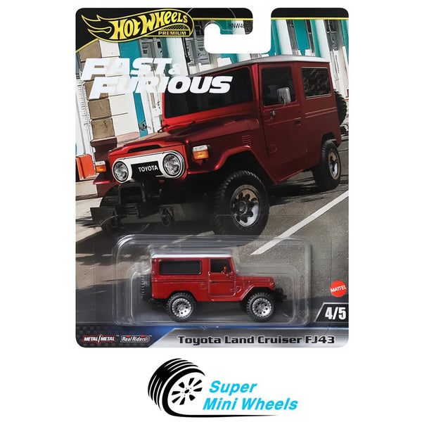 Hot Wheels Car Culture Toyota Land Cruiser FJ43 Red HRT96