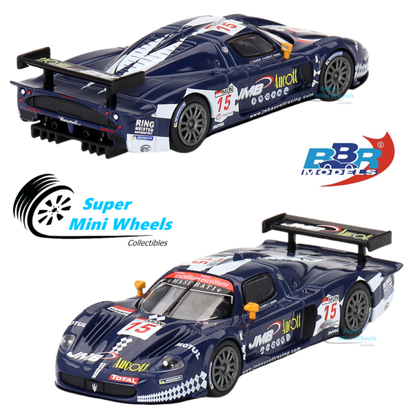 BBR Models 1:64 Maserati MC12 Competizione #15 JMB Racing 2008 FIA 24Hr of Spa