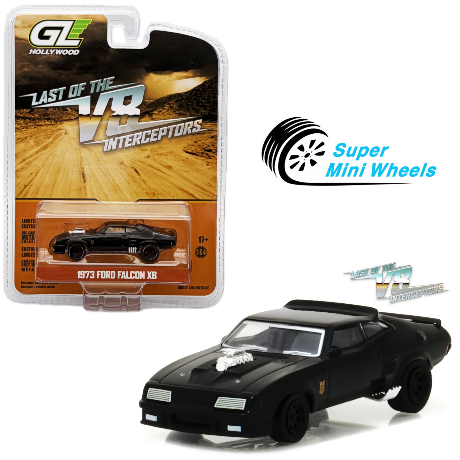 Greenlight 1:64 Last of The V8 Interceptors 1973 Ford Falcon XB #44770 ...
