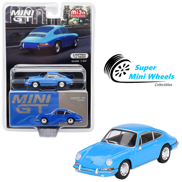 Mini GT 1:64 Porsche 901 1963 'Quickblau' Blue #707