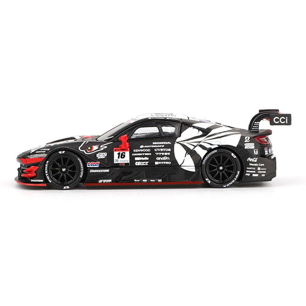 ミニカー ARTA MUGEN NSX-GT GT500 SUPER GT 2023 Mini GT 1:64 Honda NSX-GT Type S GT500 #16 