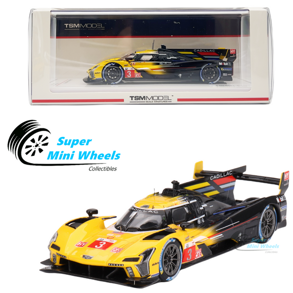 TSM-Model 1:43 Cadillac V-Series.R #3 Cadillac Racing 2023 Le Mans 24 Hrs