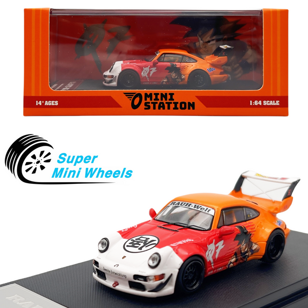 Mini Station 1:64 Porsche RWB 964 WuKong - Diecast Model