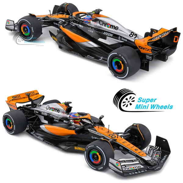 Solido 1:18 McLaren F1 Team MCL60 – Great Britain GP 2023 #81 E.Piastri S1811202