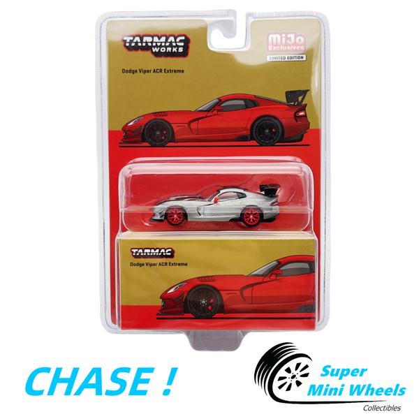 CHASE ! Tarmac Works 1:64 Dodge Viper ACR Extreme – Red – MiJo Exclusives