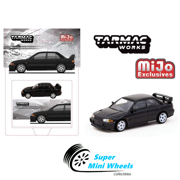 Tarmac Works 1:64 Mitsubishi Lancer GSR Evolution III Black