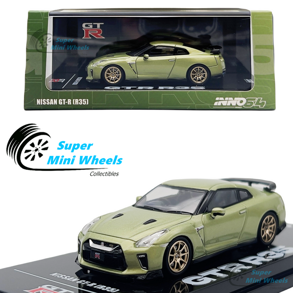 INNO64 1:64 Nissan GT-R R35 (Millennium Jade) Green