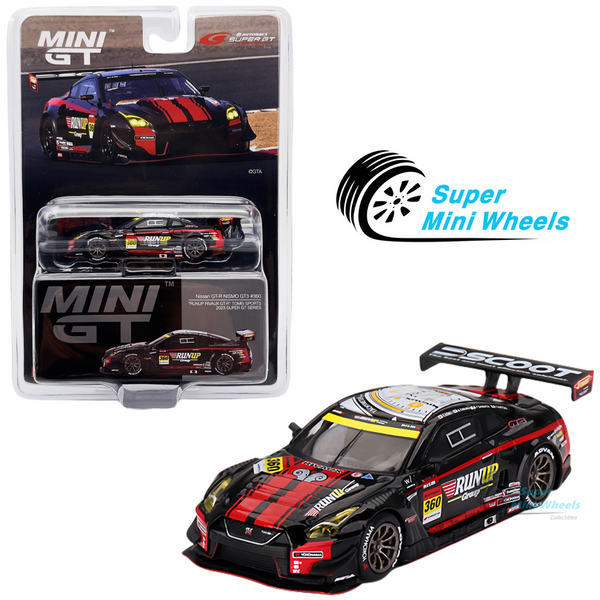 Mini GT 1:64 Nissan GT-R NISMO GT3 #360 "RUNUP RIVAUX GT-R" TOMEI SPORTS #754