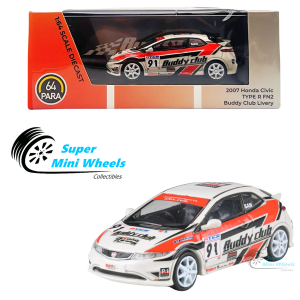 PARA64 Honda 2007 Civic Type R FN2 Euro - Buddy Club - 1:64