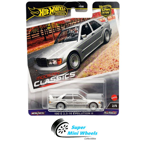 Hot Wheels Car Culture 1990 Mercedes-Benz 190E 2.5-16 EVO II - Modern Classics