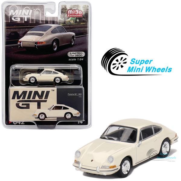 Mini GT 1:64 Porsche 901 1963 Ivory #642