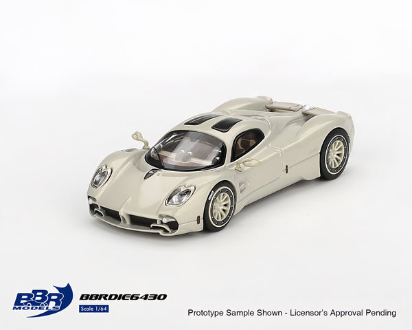 Pre-Order BBR Models 1:64 Pagani Utopia Presentation Grigio Rinascimento – Limited Edition