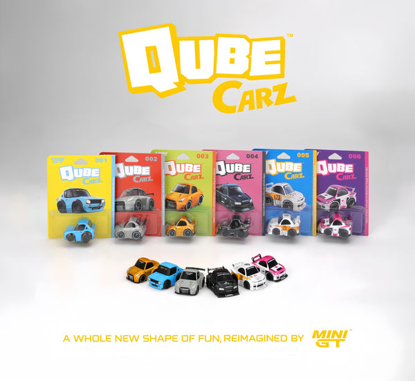 Pre-Order Mini GT QubeCarz Series 1 Liberty Walk Assortment - Factory unopened packaging