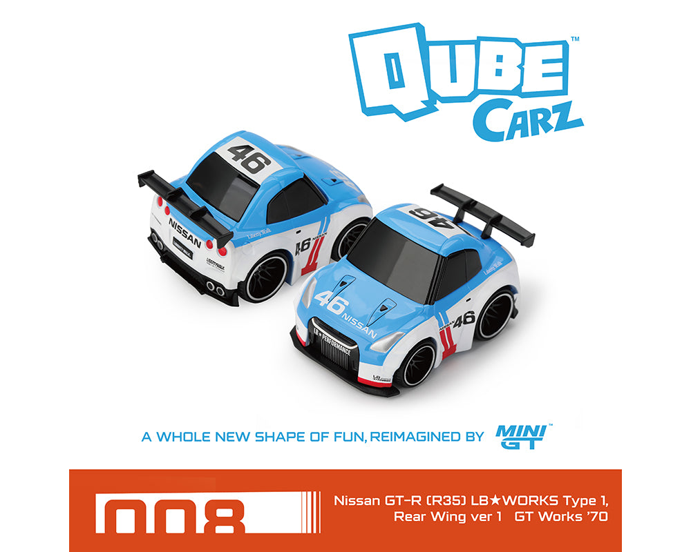 Pre-Order Mini GT QubeCarz Series 2 Liberty Walk Assortment 3 Car Set ...