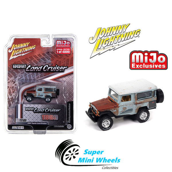 Johnny lightning 1:64 -  1980 Toyota land Cruiser Weathered Patina - Mijo