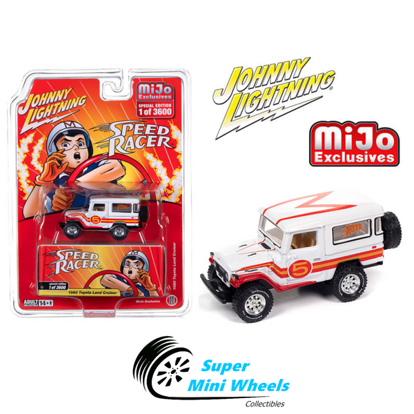 Johnny lightning 1:64 - 1980 Toyota land Cruiser Speed Racer Livery - Mijo Exclusives