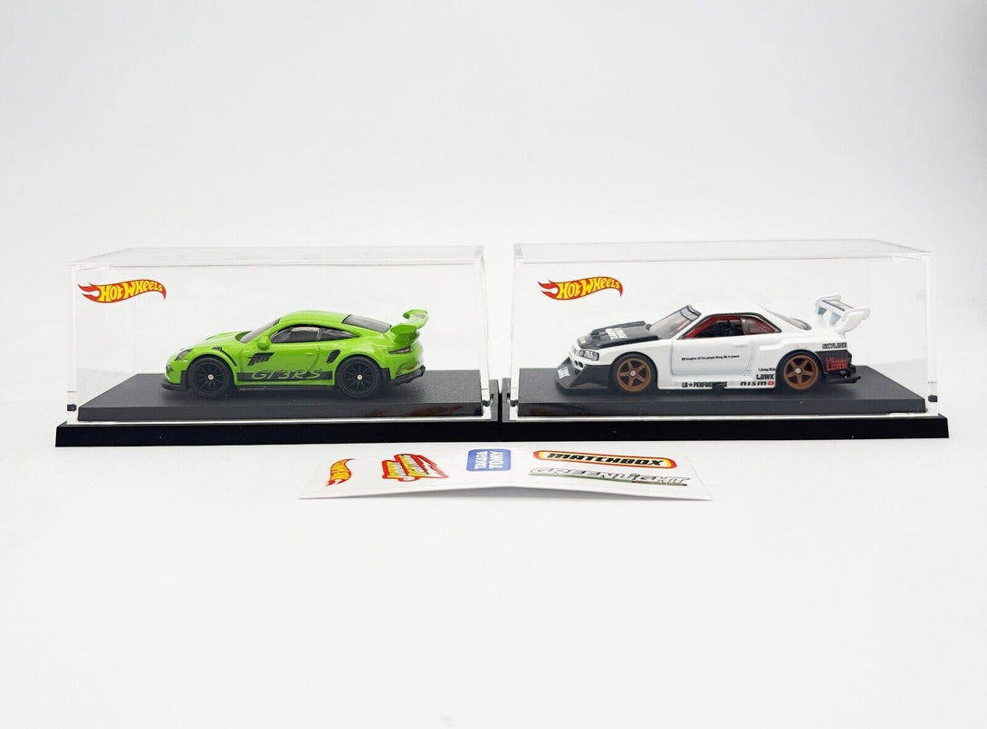 Super Mini Wheels 1:64 Acrylic Display Case - Suitable for Hot Wheels