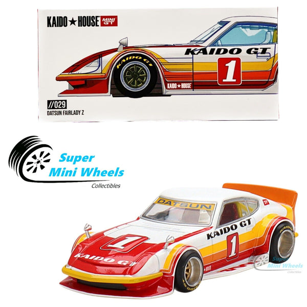 Mini GT x Kaido House 1:64 Datsun KAIDO Fairlady Z Kaido GT V1 KHMG029