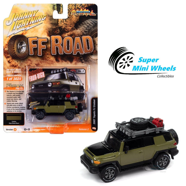 Johnny Lightning 1:64 - 2007 Toyota FJ Cruiser (Off Road) Green