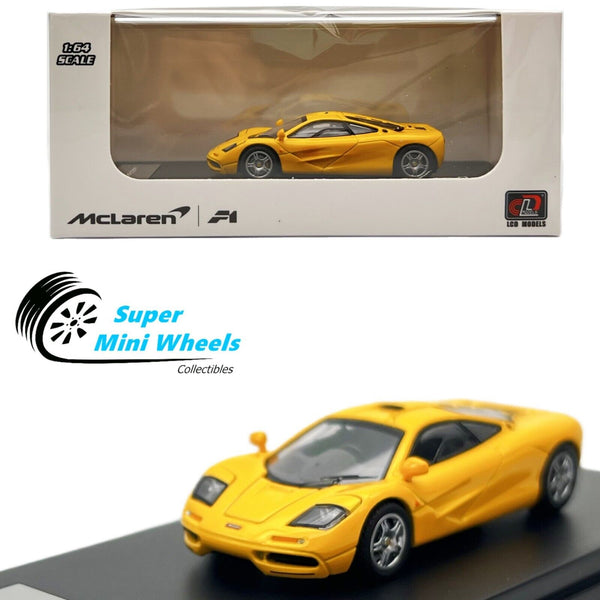 LCD Models 1:64 - McLaren F1 (Yellow) Diecast Model