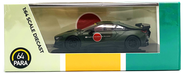 PARA64 - Liberty Walk BMW i8 Zero (Matte Green) Diecast Model 1:64