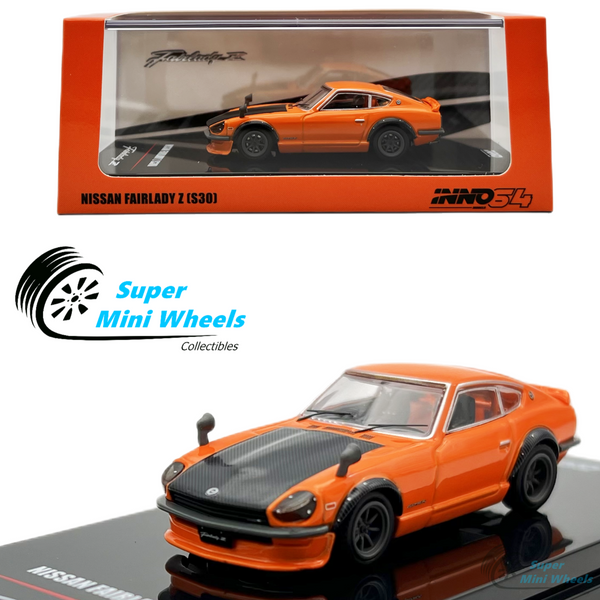 INNO64 1:64 Nissan Fairlady Z S30 Orange