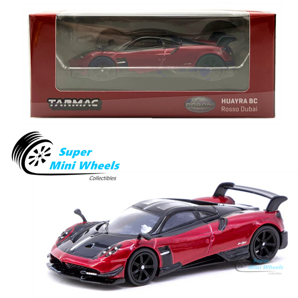 Tarmac Works 1:64 Pagani Huayra BC Rosso Dubai - GLOBAL64