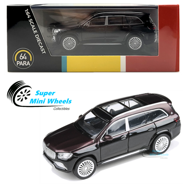 PARA64 - Mercedes-Maybach GLS 600 Two Tone (Black/Red) - LHD - 1:64