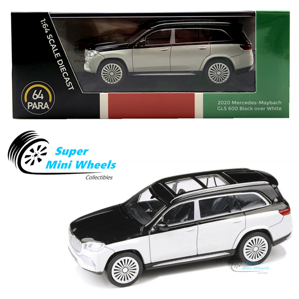 PARA64 - Mercedes-Maybach GLS 600 Two Tone (White/Black) - LHD - 1:64