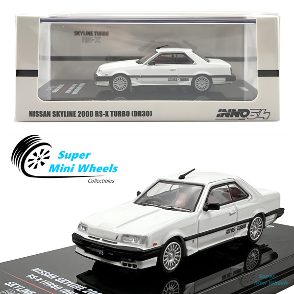 INNO64 1:64 Nissan Skyline 2000 RS-X Turbo DR30 (White)