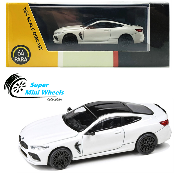 PARA64 BMW M8 Alpine White - Diecast Model - 1:64