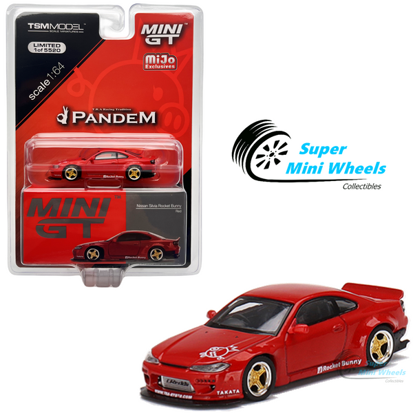 Mini GT 1:64 Nissan Silvia (S15) Rocket Bunny Red #527