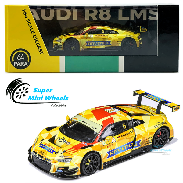 PARA64 - Audi R8 LMS 2019 (Yellow) - 2019 FIA Macau GT Team Phoenix #5 - 1:64